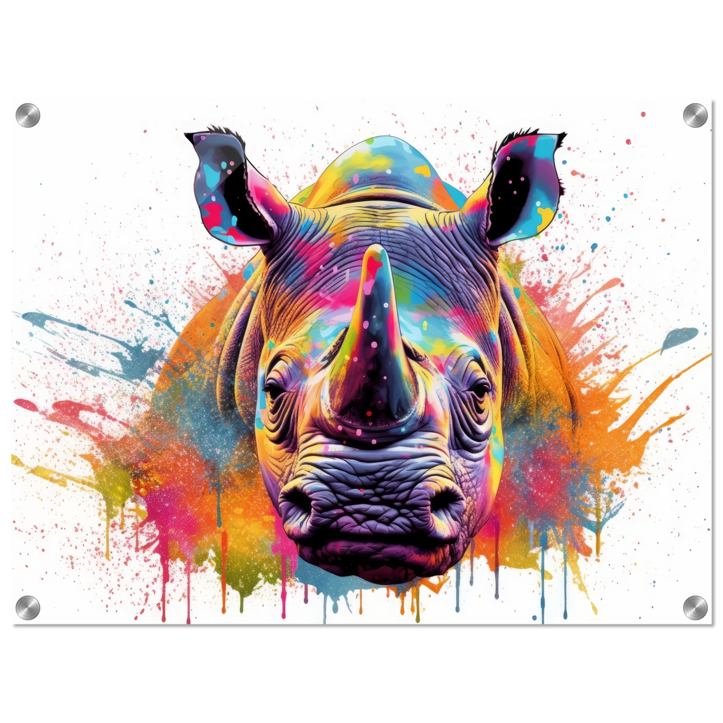 Rhinozeros Pop-Art (WILD118)
