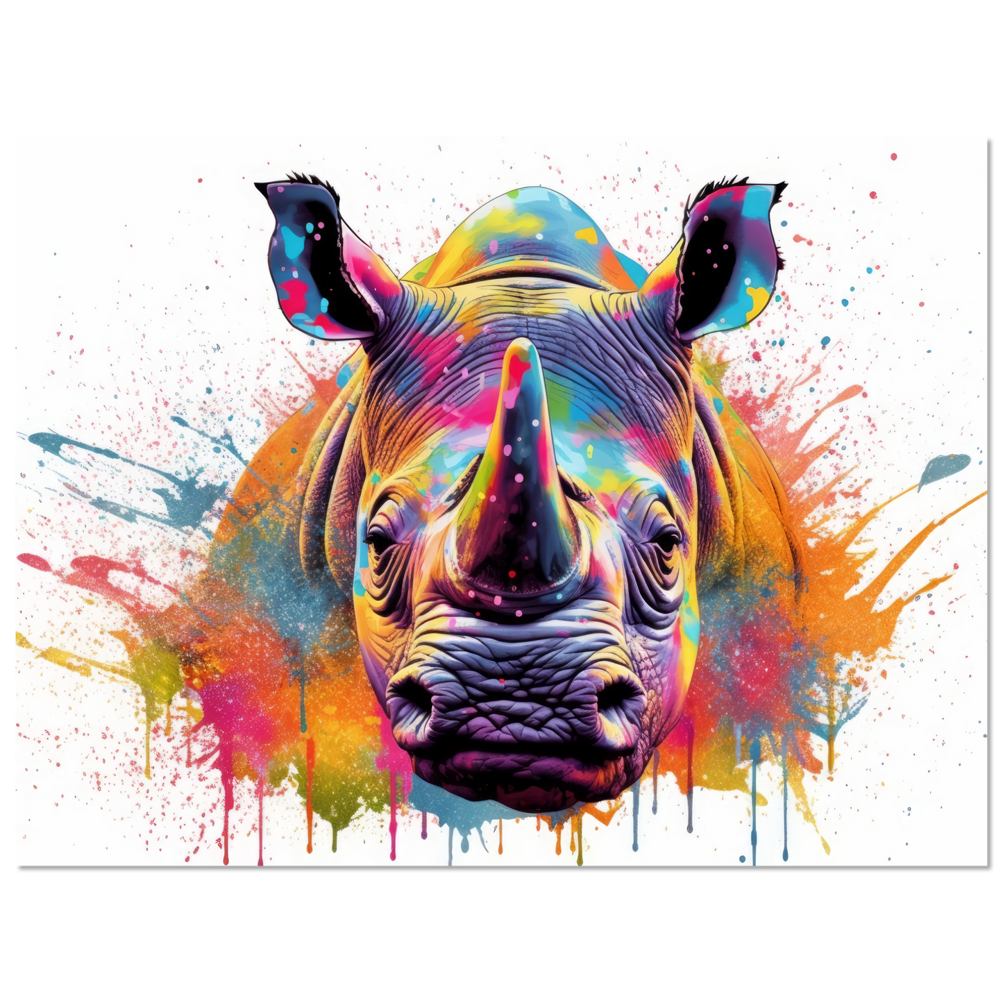 Rhinozeros Pop-Art (WILD118)