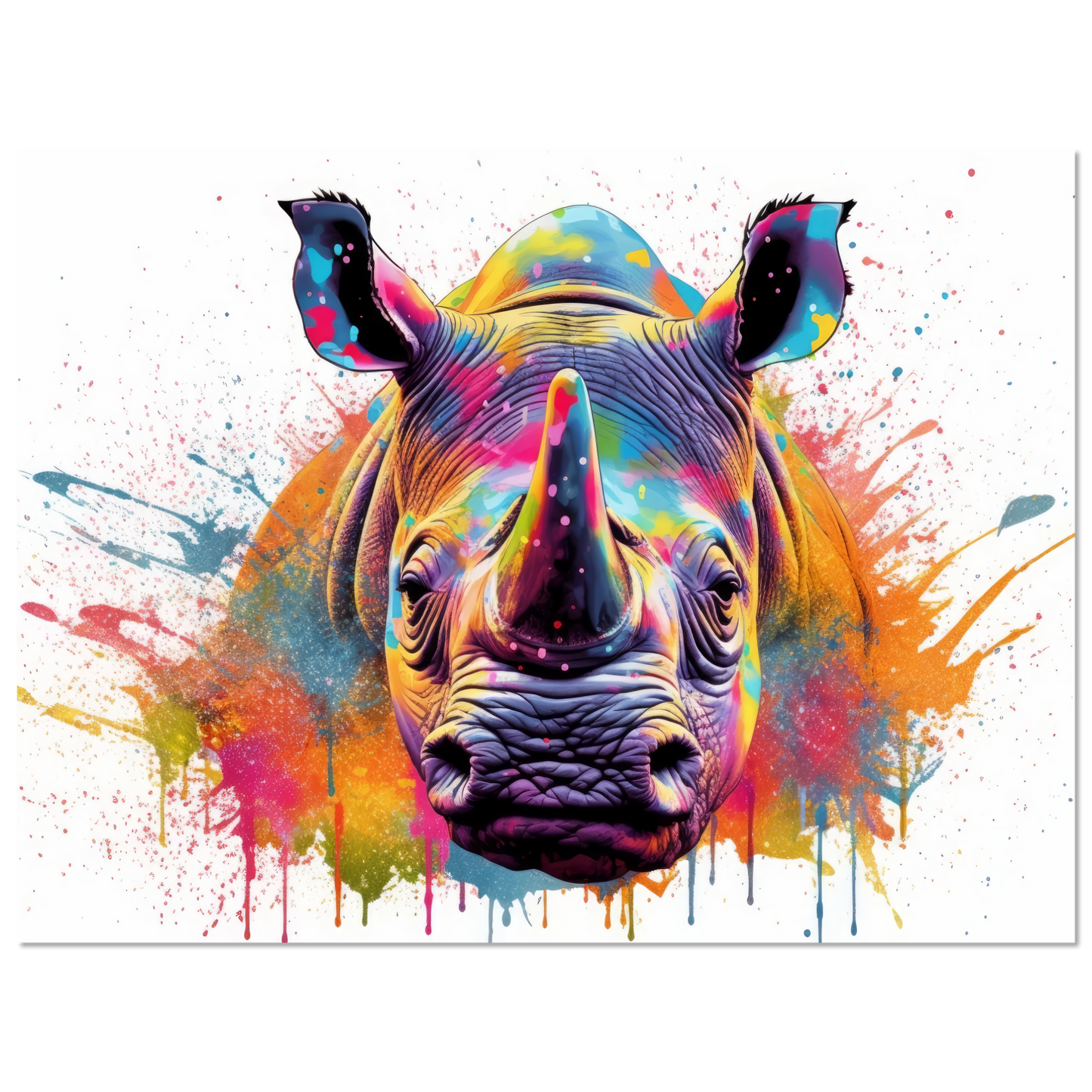 Rhinozeros Pop-Art (WILD118)