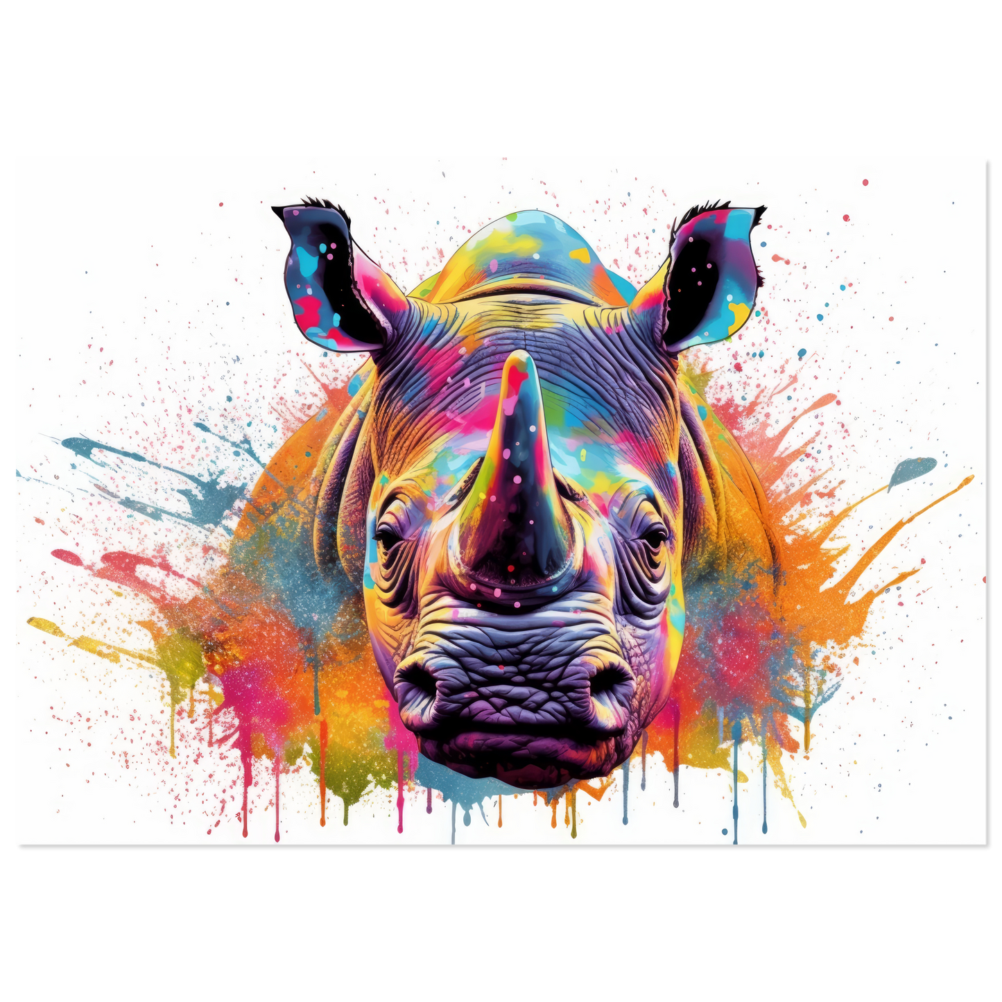 Rhinozeros Pop-Art (WILD118)