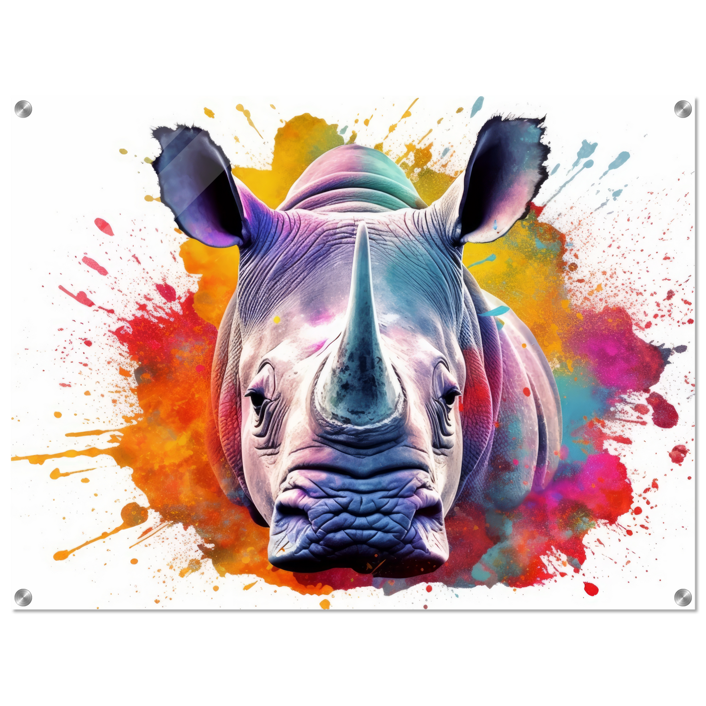 Rhinozeros Pop-Art (WILD119)