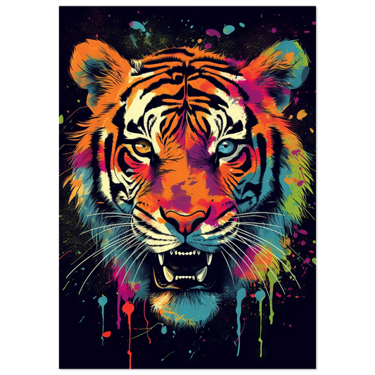 Tiger pop art (WILD11)