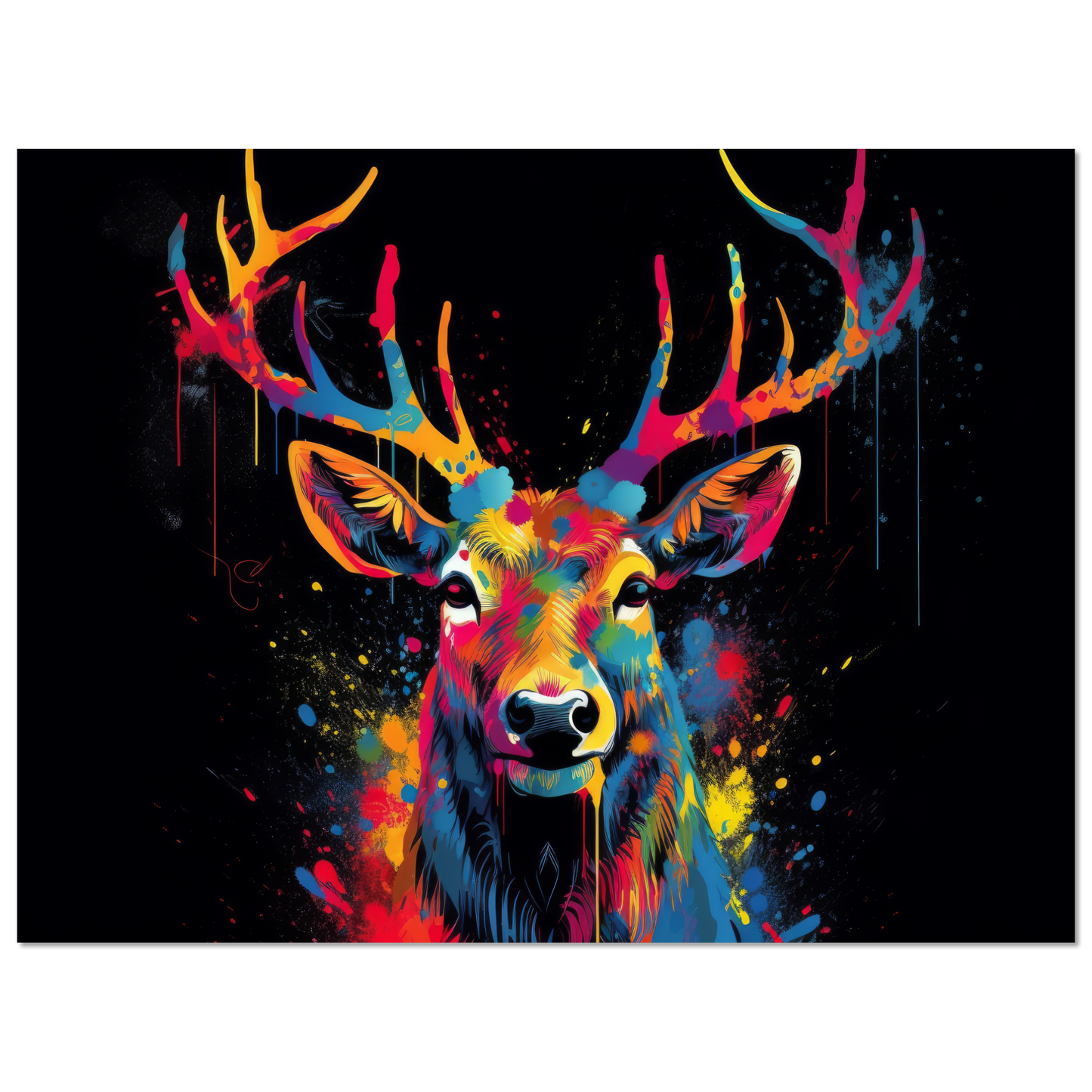 Hirsch Pop-Art (WILD125)