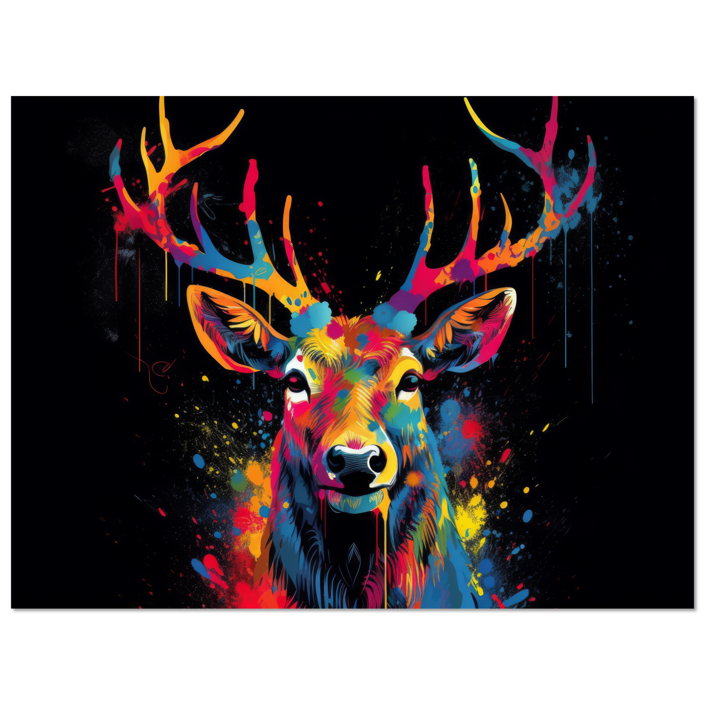 Hirsch Pop-Art (WILD125)