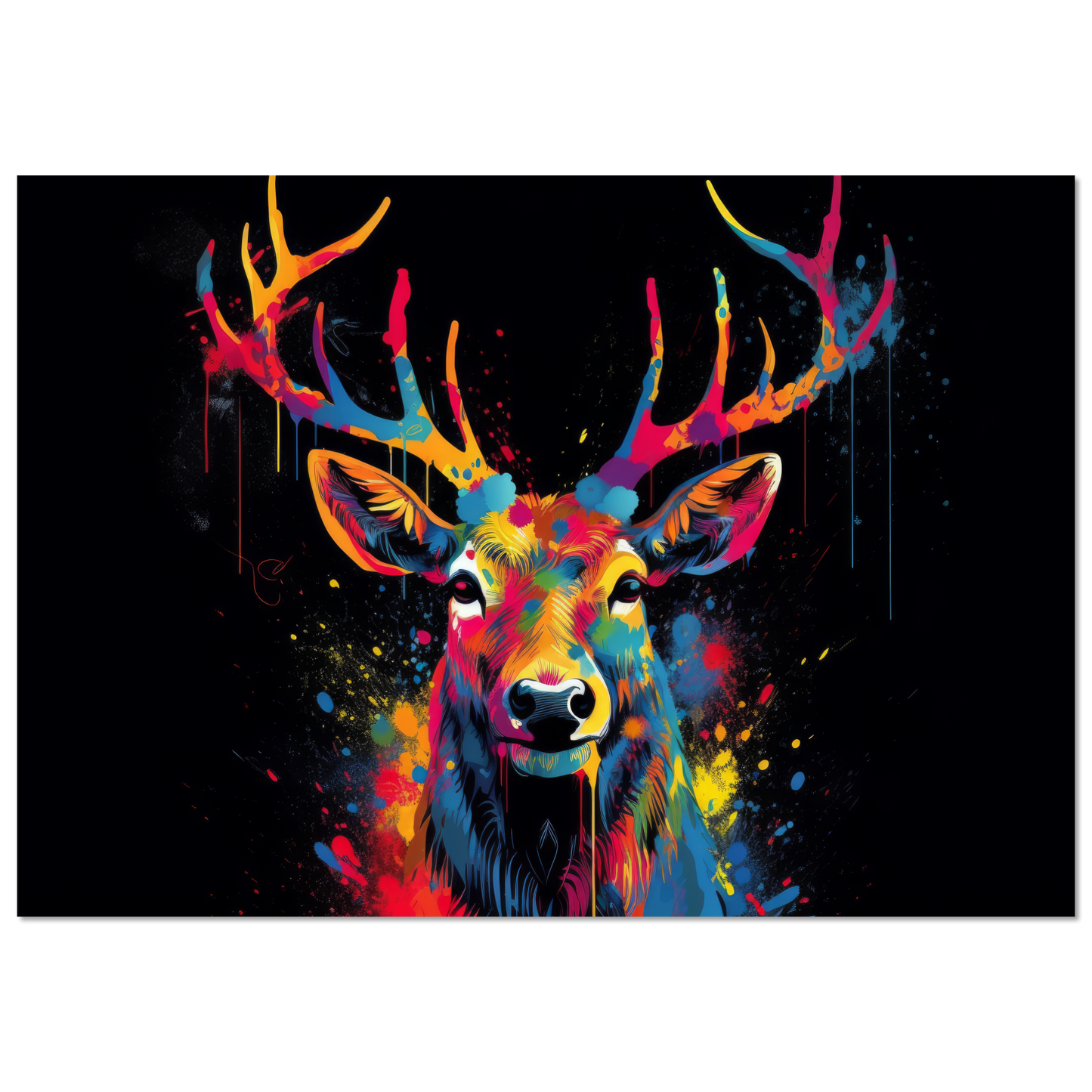 Hirsch Pop-Art (WILD125)