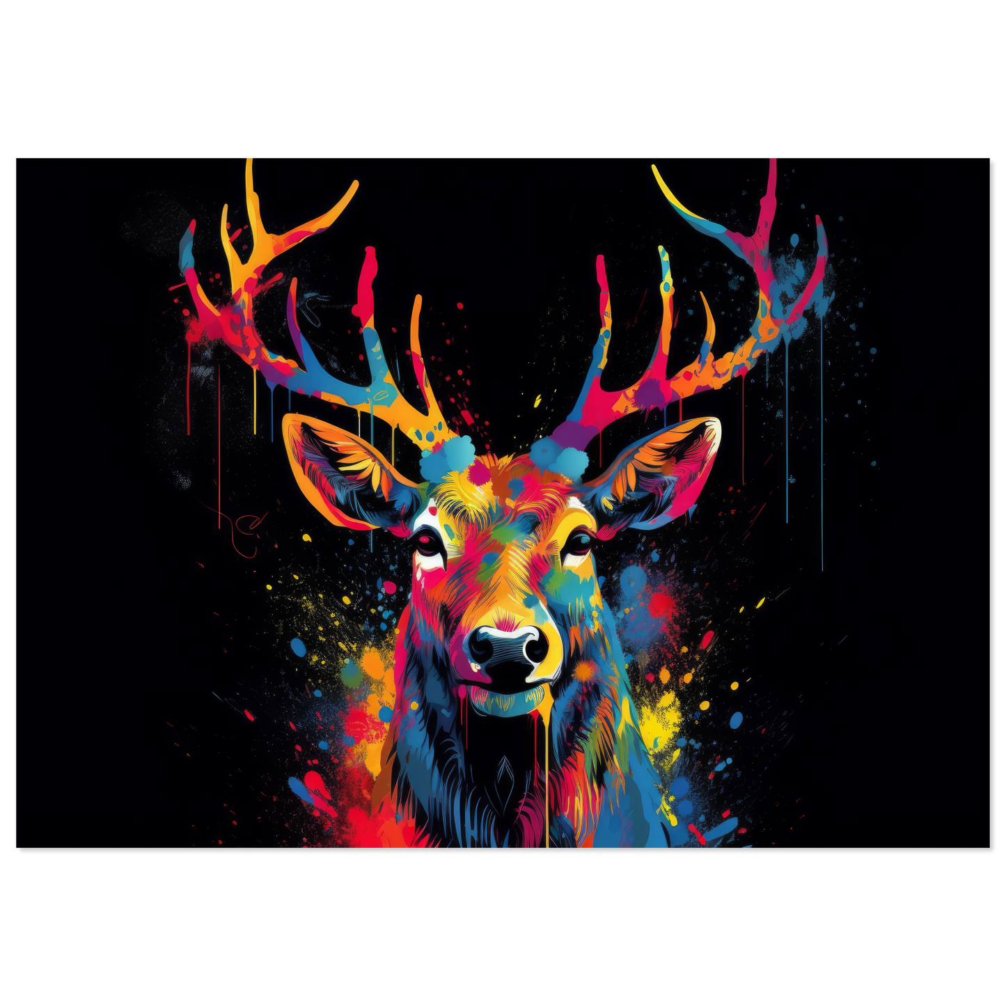 Hirsch Pop-Art (WILD125)