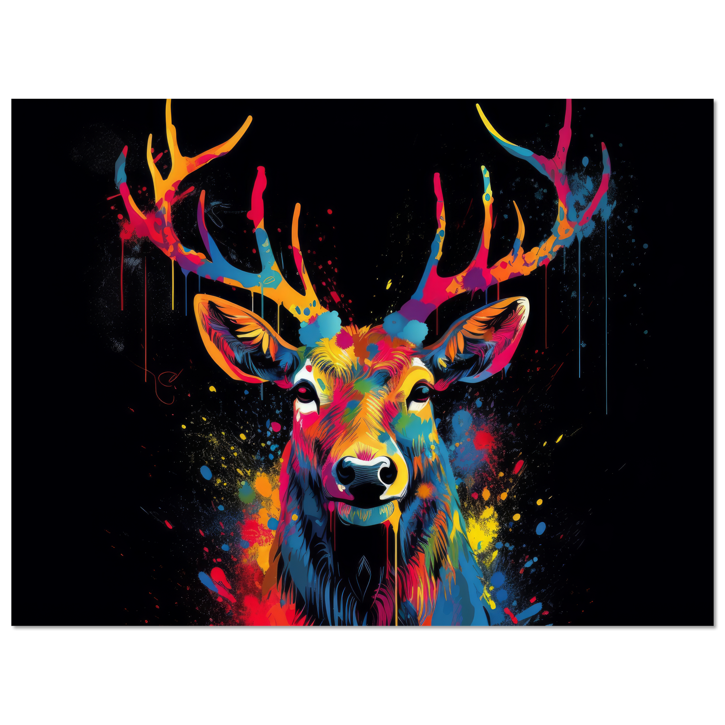 Hirsch Pop-Art (WILD125)