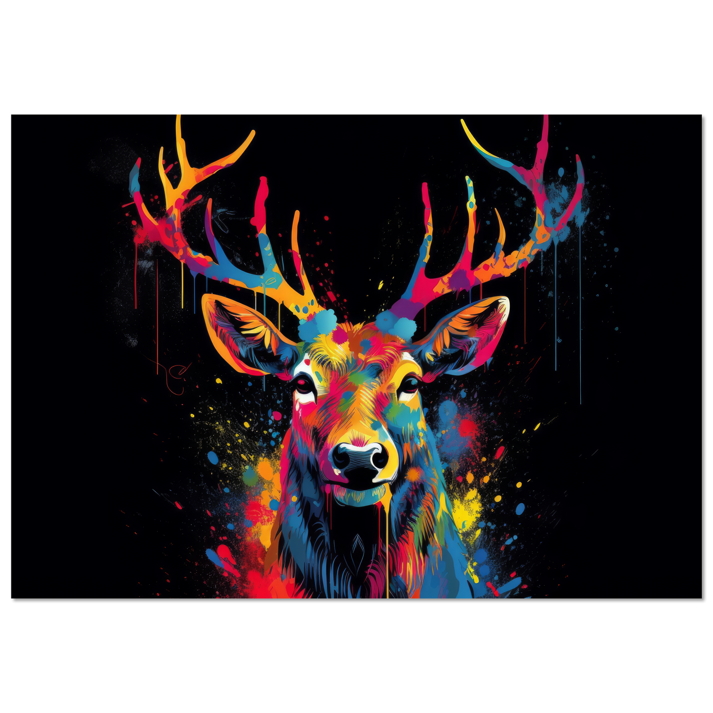 Hirsch Pop-Art (WILD125)