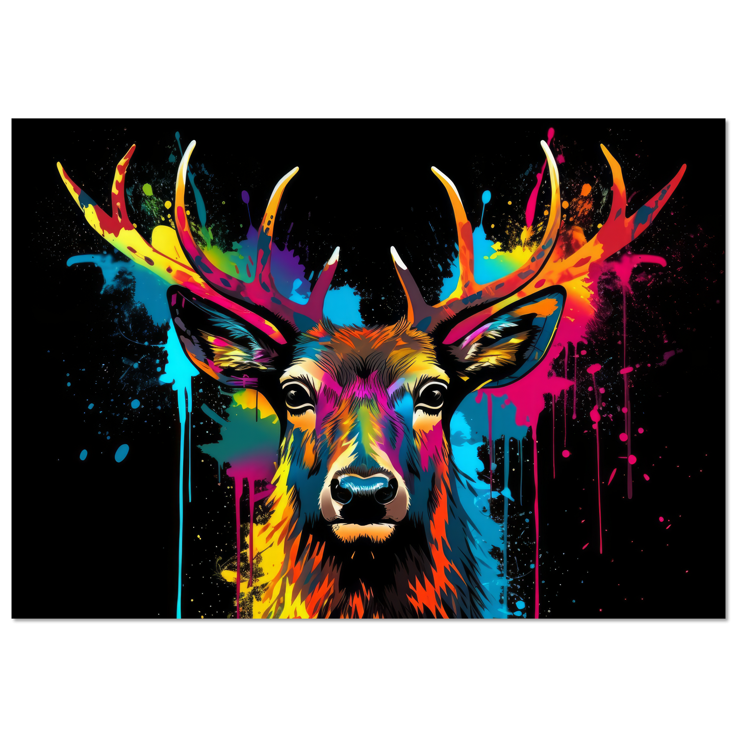 Hirsch Pop-Art (WILD126)