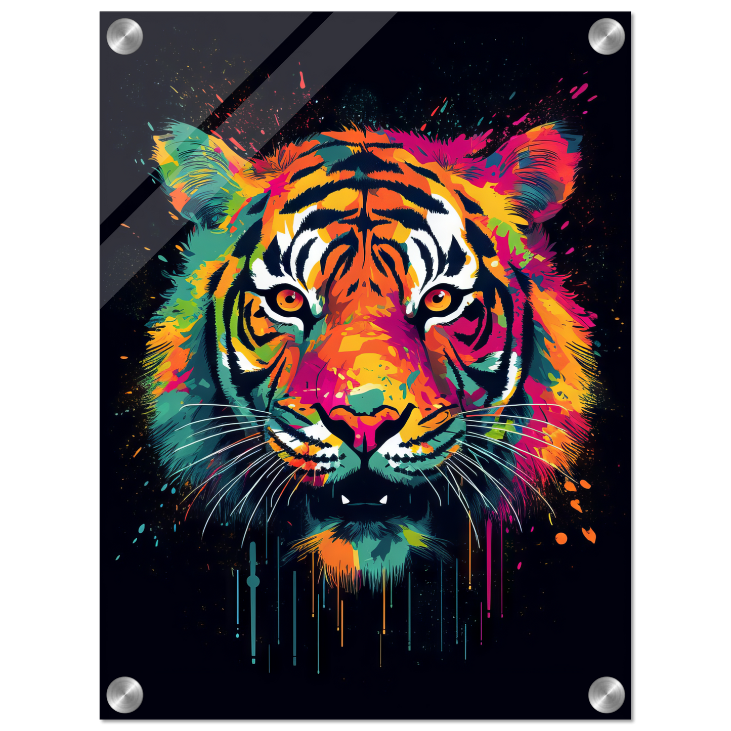 Tiger Pop-Art (WILD12)