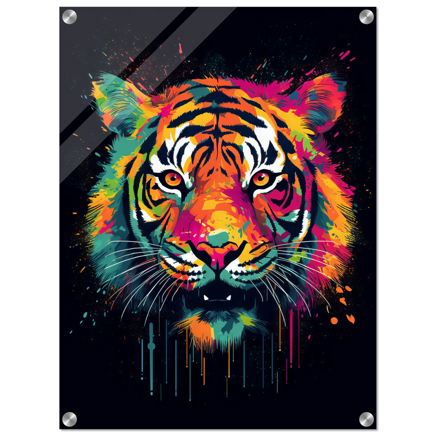 Tiger Pop-Art (WILD12)