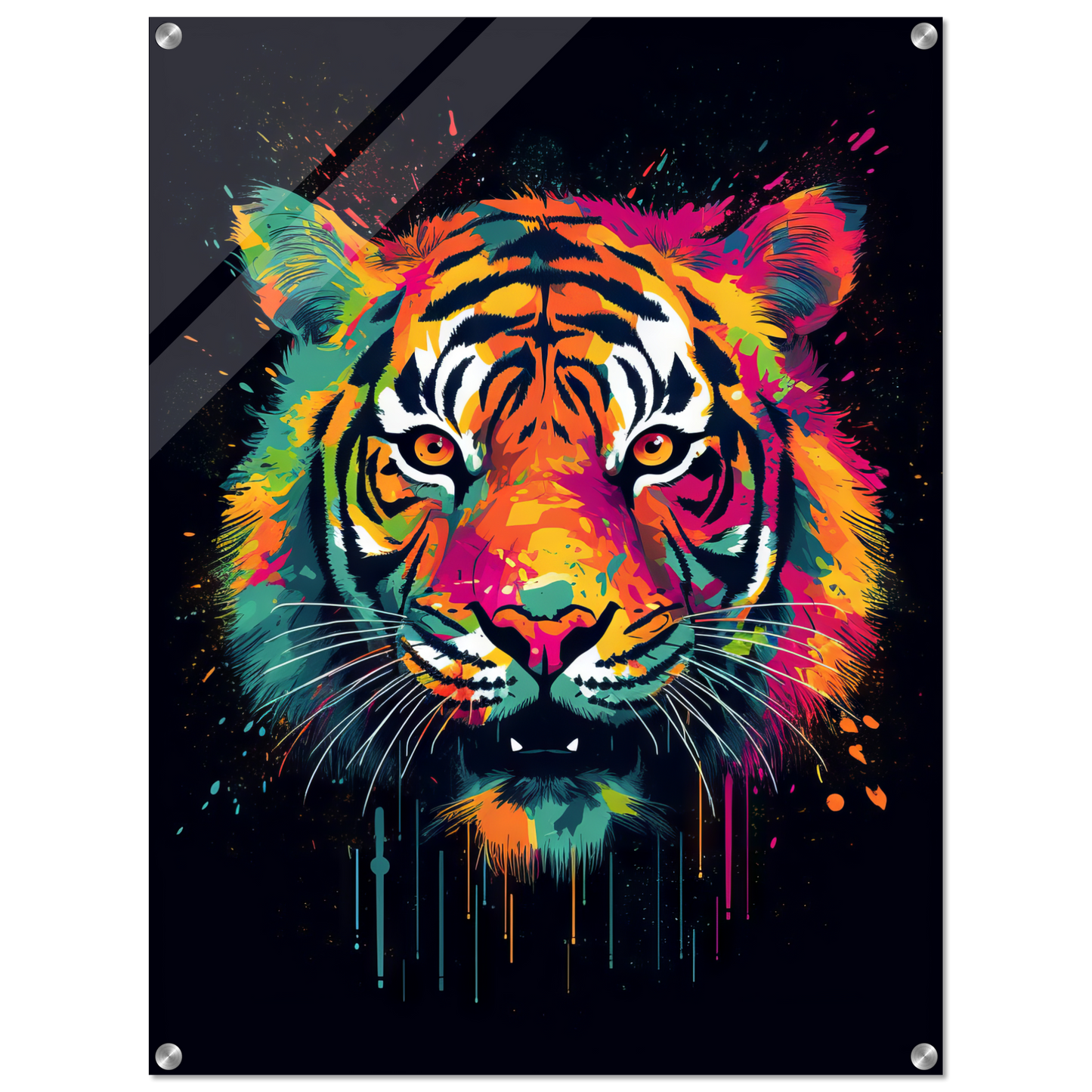Tiger Pop-Art (WILD12)