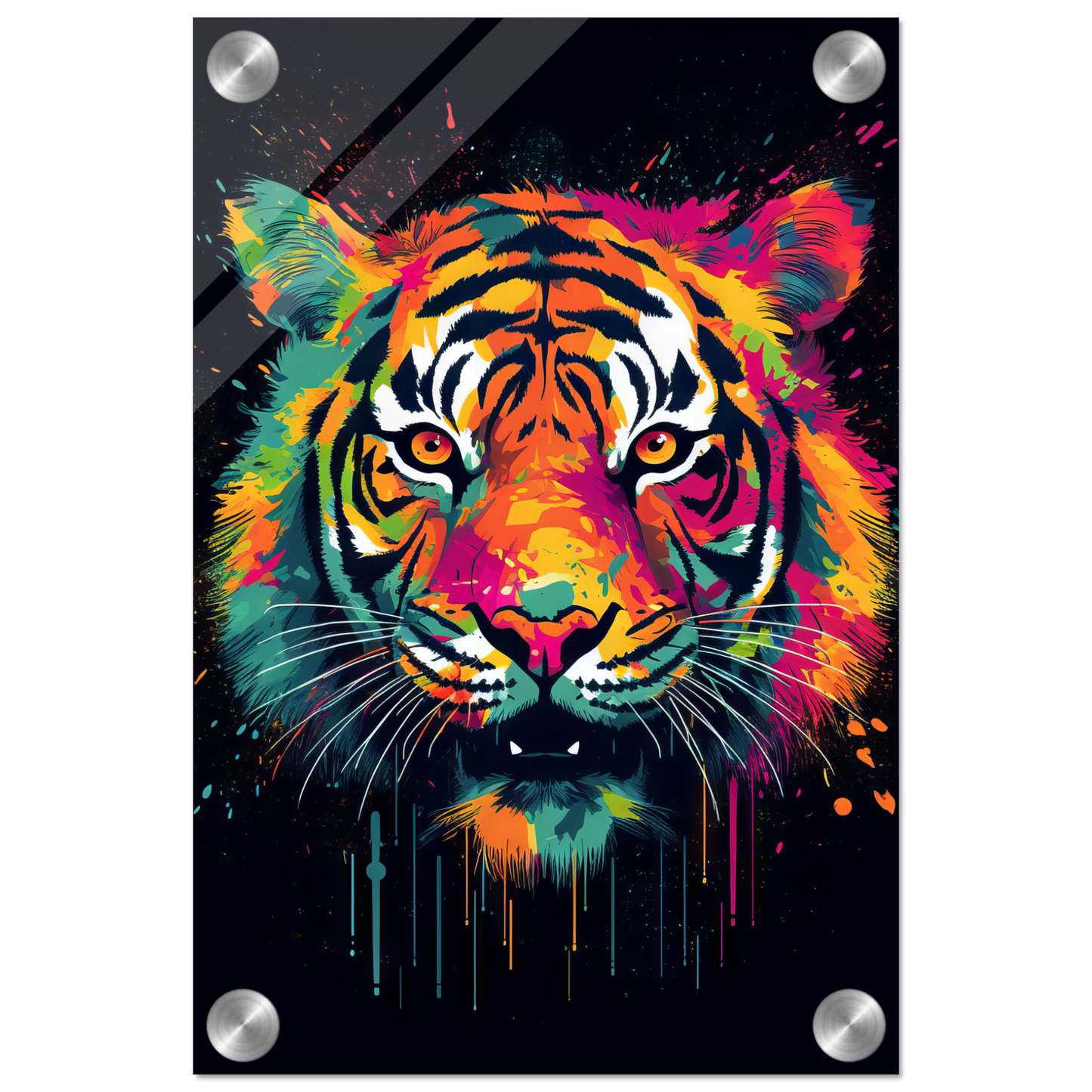 Tiger Pop-Art (WILD12)