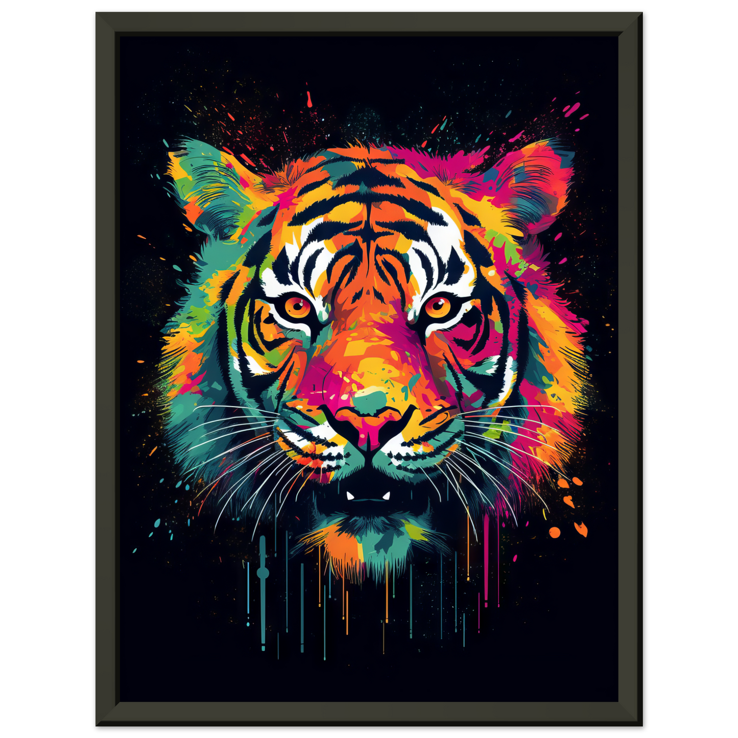 Tiger Pop-Art (WILD12)