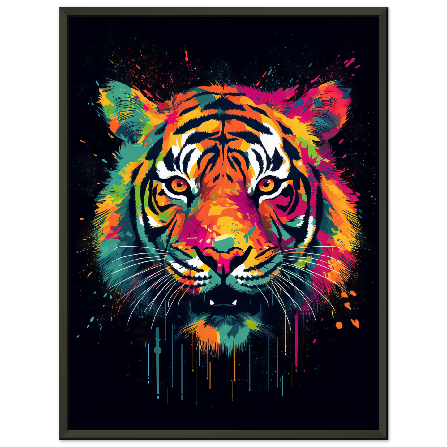Tiger Pop-Art (WILD12)