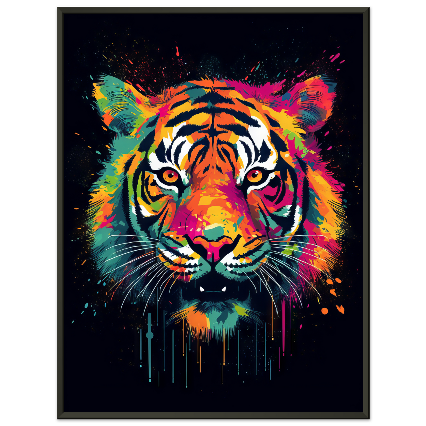 Tiger Pop-Art (WILD12)