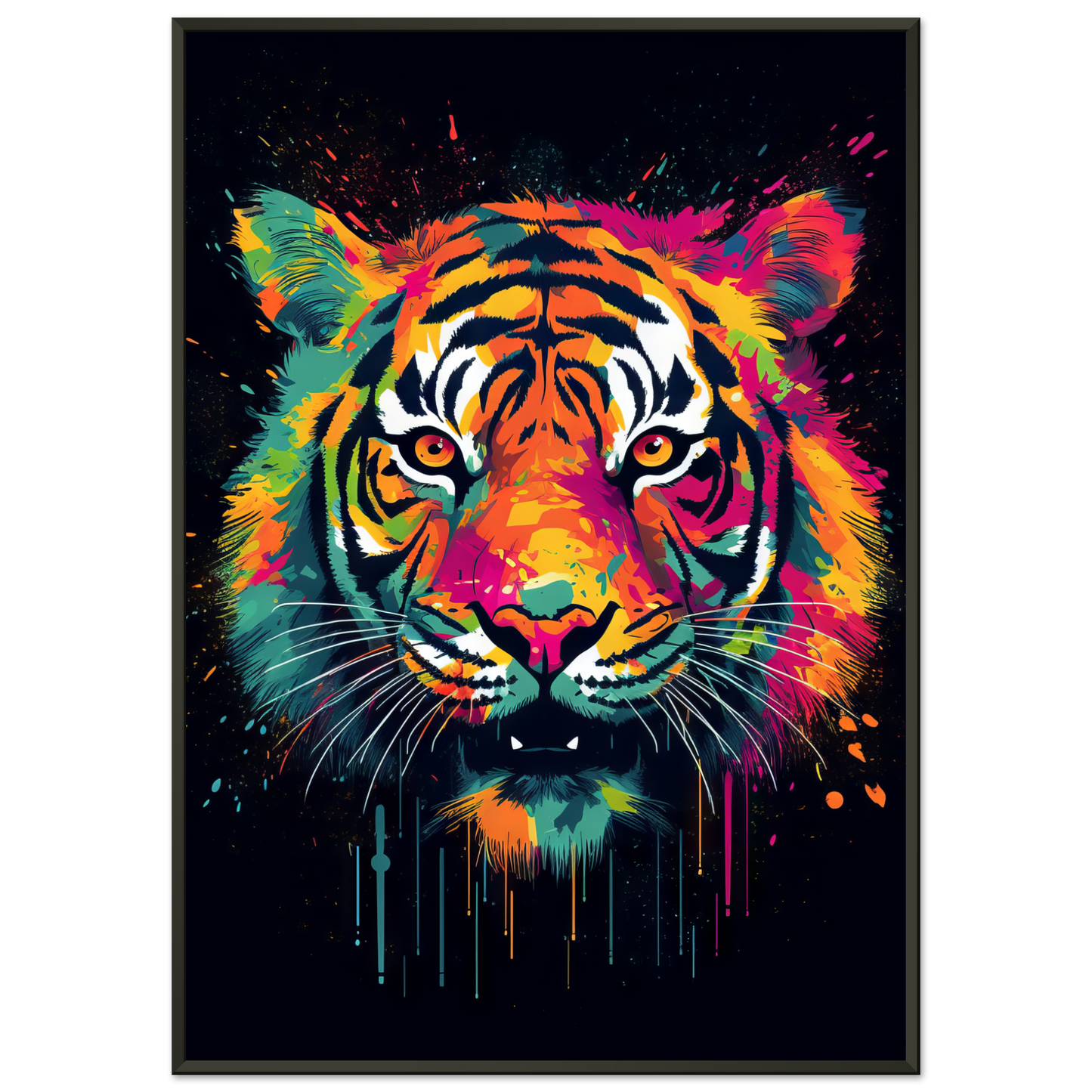 Tiger Pop-Art (WILD12)