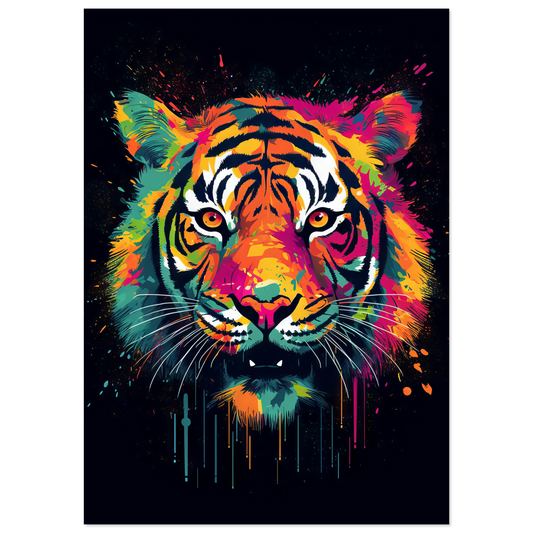 Tiger Pop-Art (WILD12)