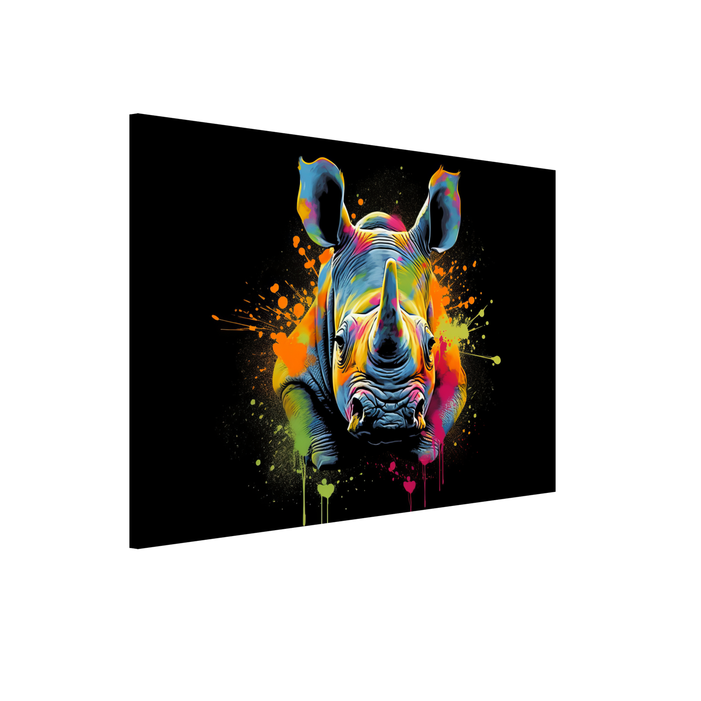 Rhinoceros pop art (WILD131)