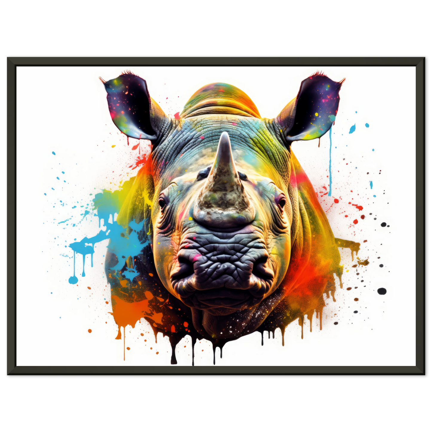 Rhinoceros pop art (WILD134)