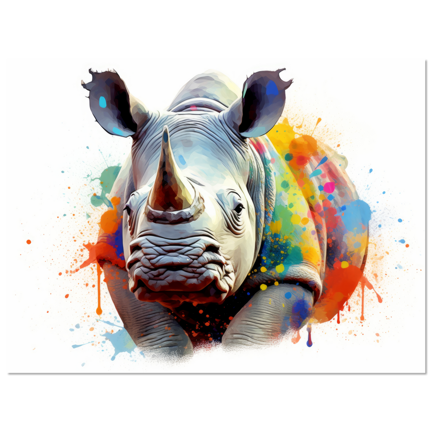 Rhinozeros Pop-Art (WILD135)