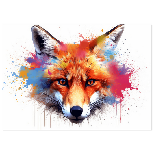 Fox pop art (WILD137)