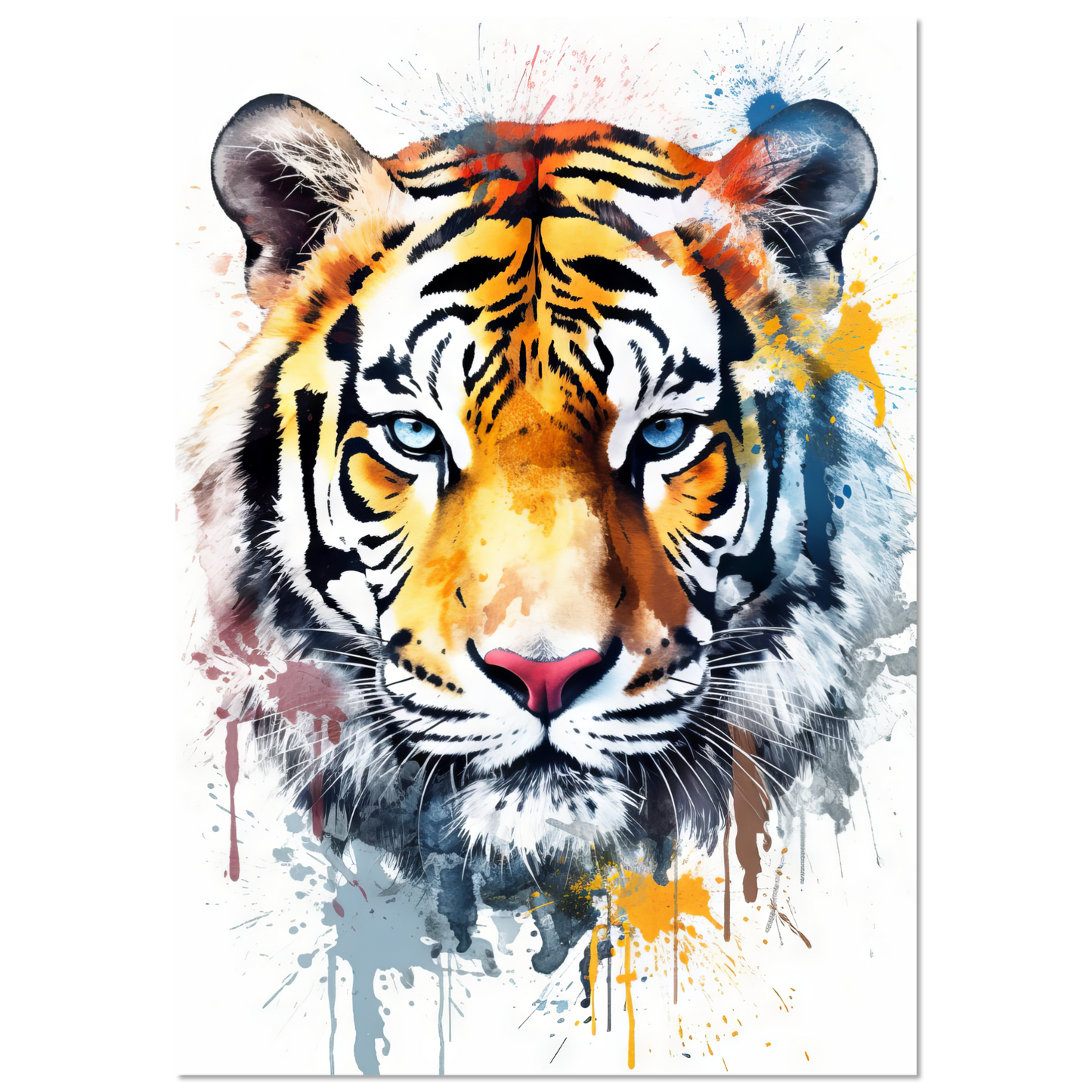 Tiger Pop-Art (WILD13)