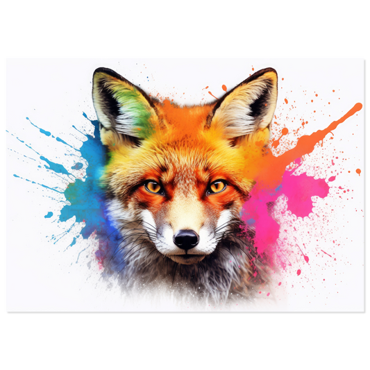 Fox pop art (WILD140)