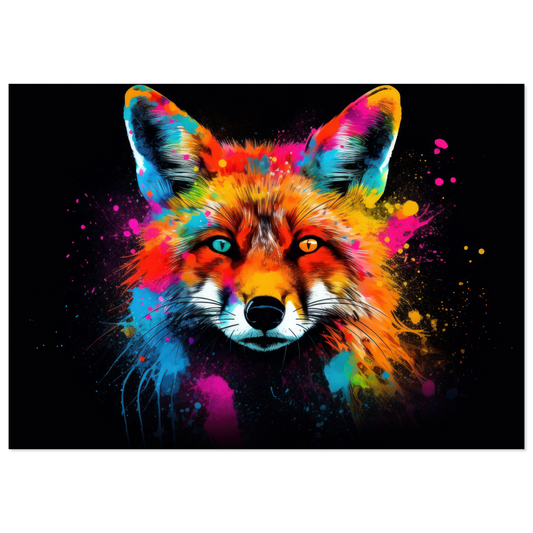 Fox pop art (WILD141)