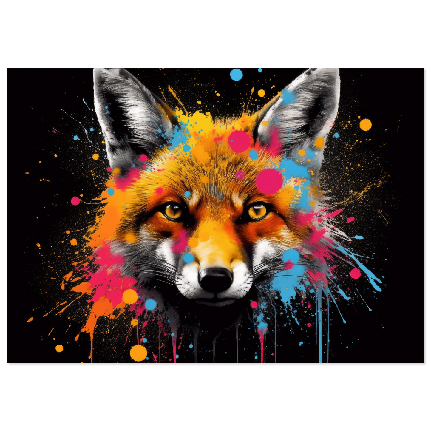 Fox pop art (WILD142)