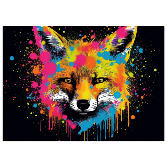 Fox pop art (WILD144)