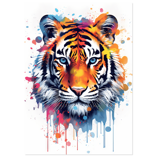 Tiger pop art (WILD14)