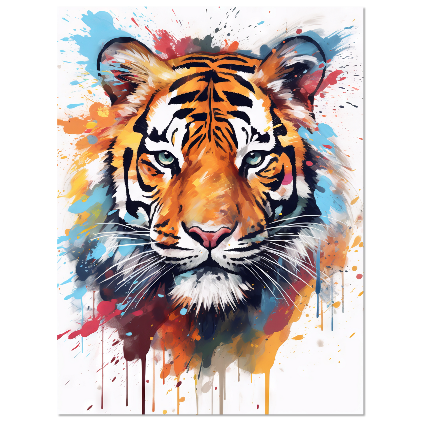 Tiger Pop-Art (WILD15)