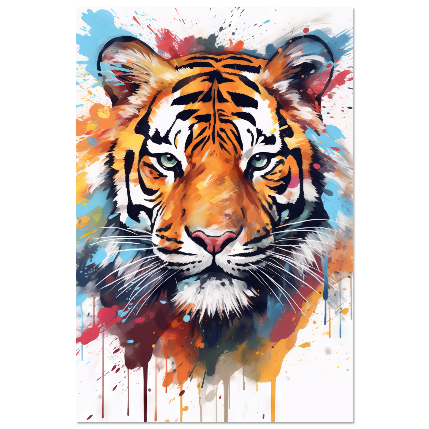 Tiger Pop-Art (WILD15)