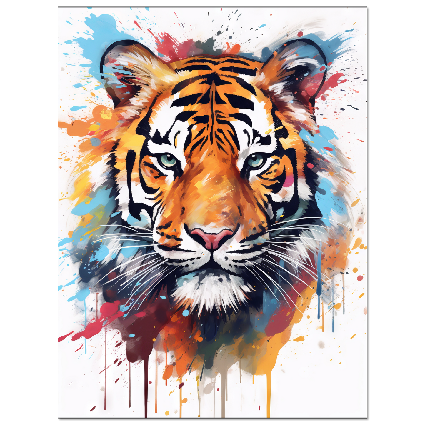Tiger Pop-Art (WILD15)