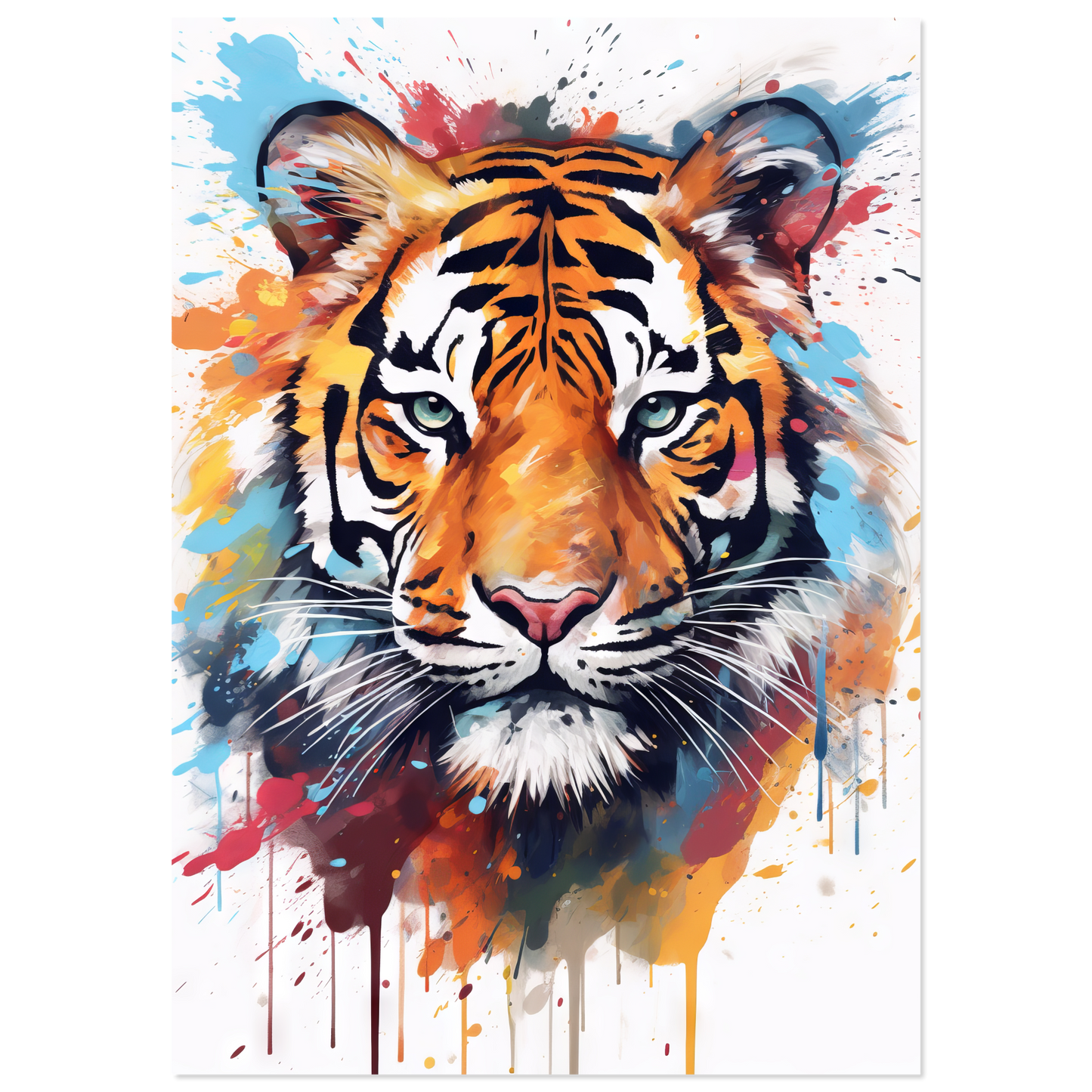 Tiger Pop-Art (WILD15)