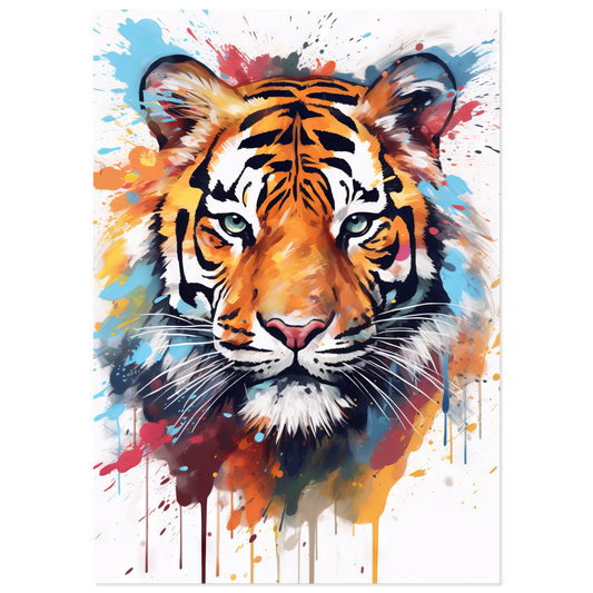Tiger pop art (WILD15)