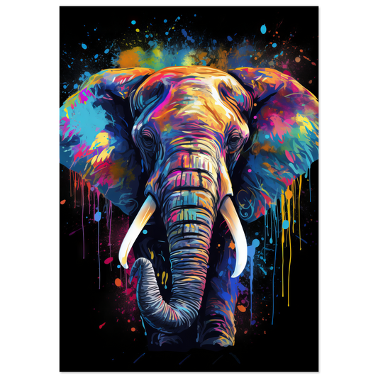 Elephant pop art (WILD17)