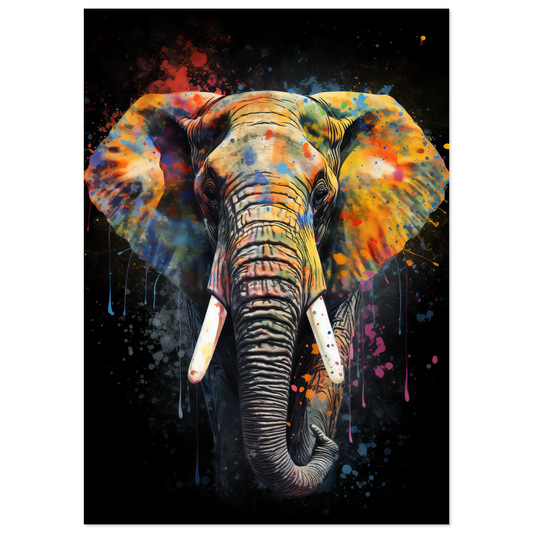 Elephant pop art (WILD18)