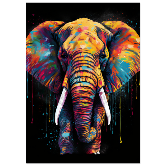 Elephant pop art (WILD19)