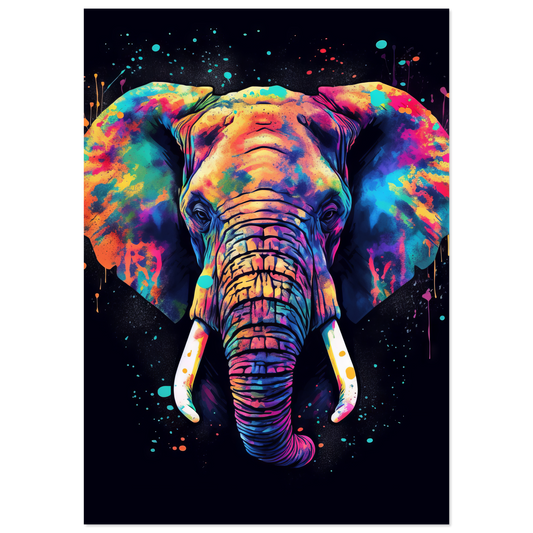 Elephant pop art (WILD20)