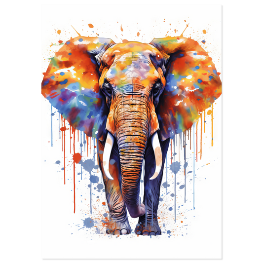 Elephant pop art (WILD23)