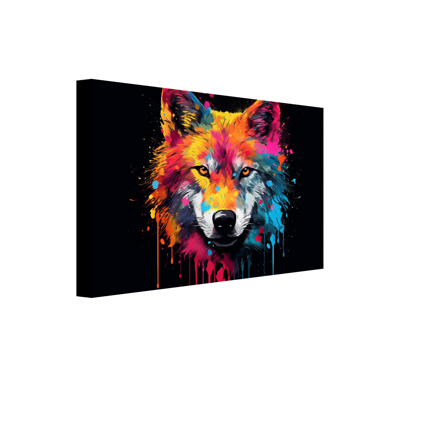 Wolf Wölfe Pop-Art (WILD33)