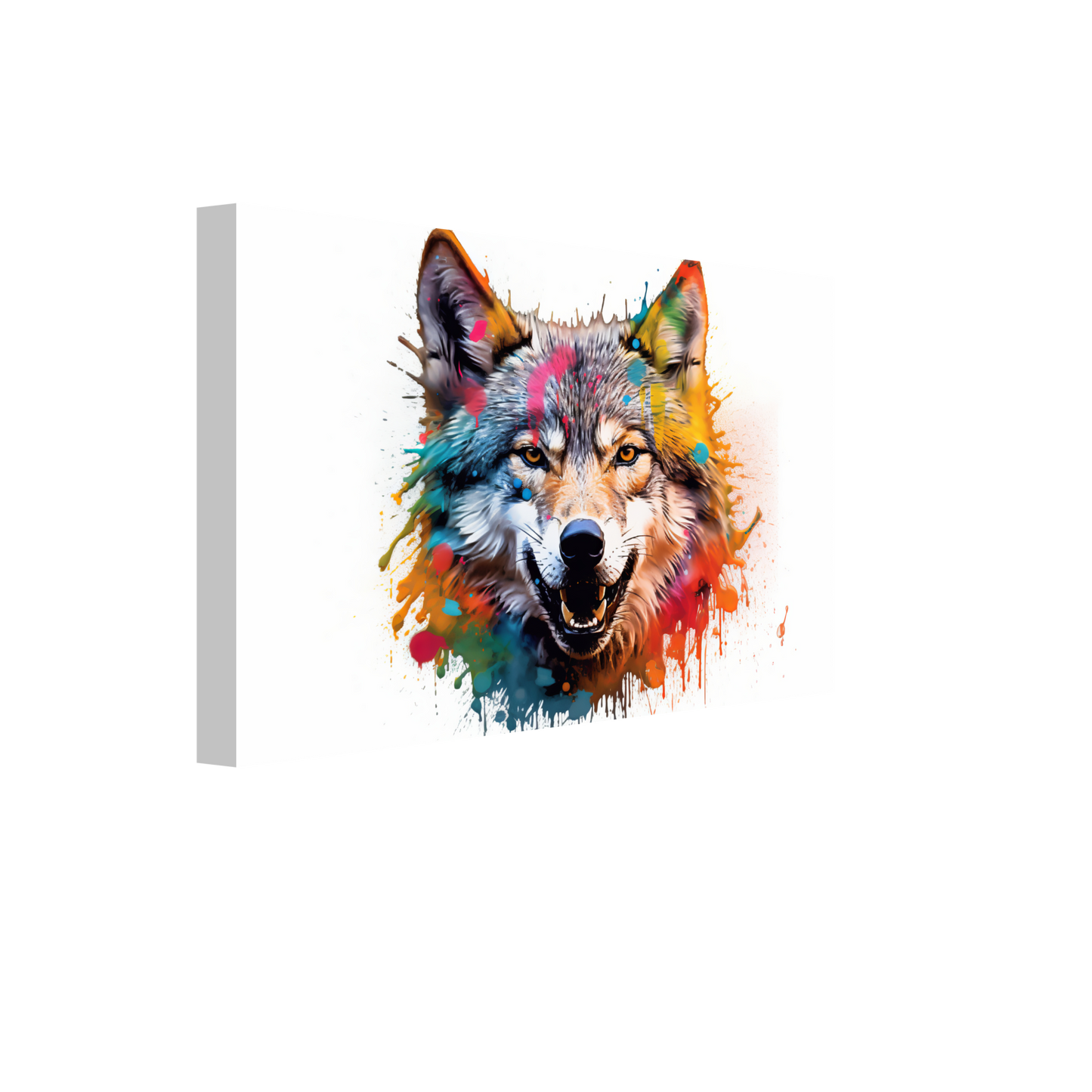 Wolf Wölfe Pop-Art (WILD37)