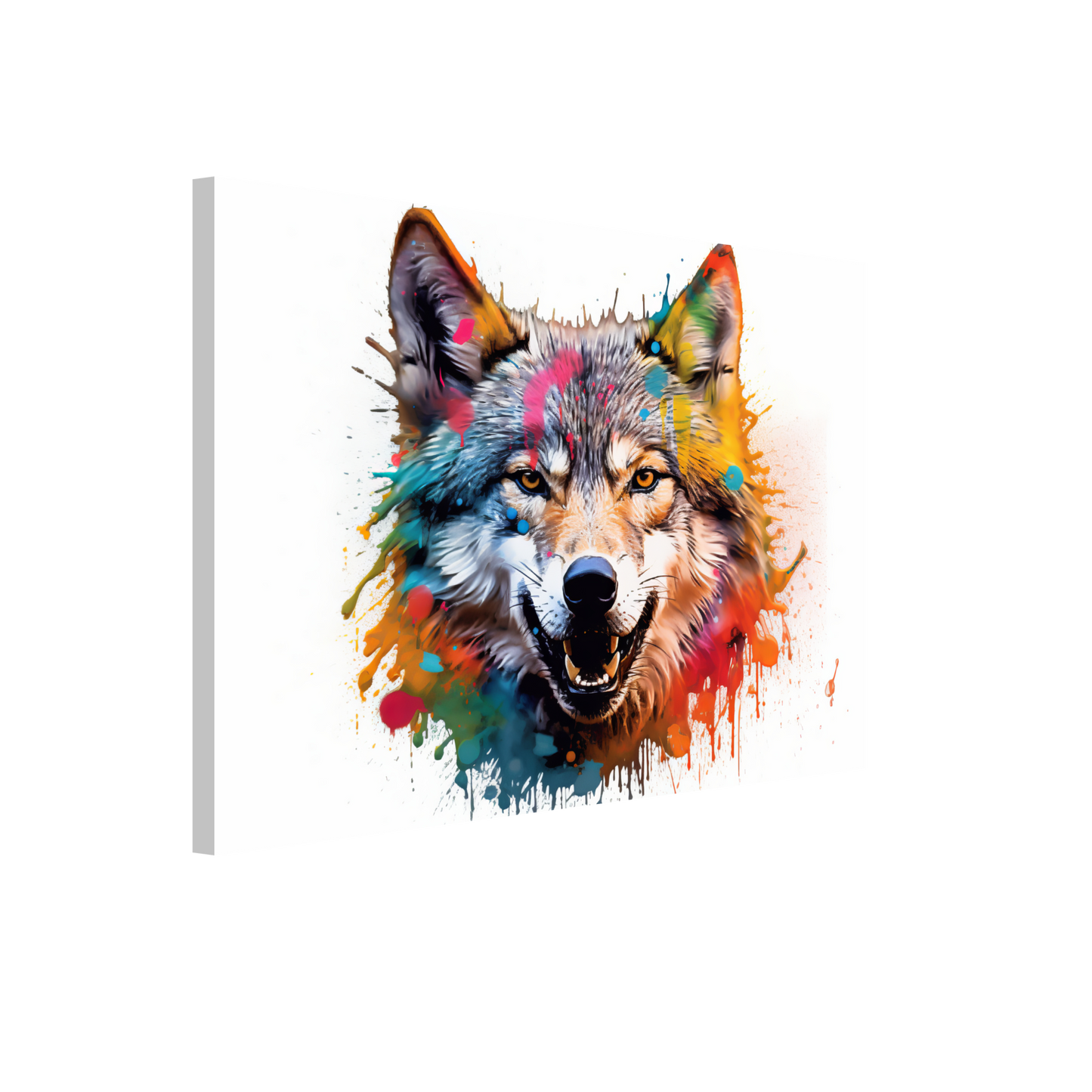 Wolf Wölfe Pop-Art (WILD37)