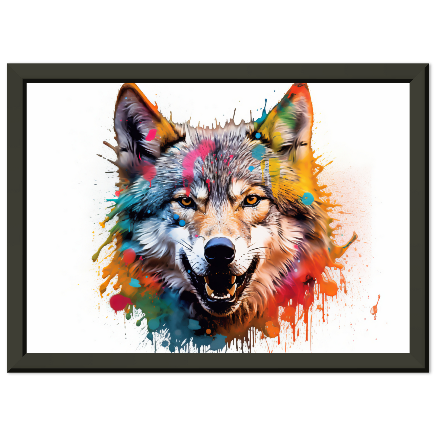 Wolf Wölfe Pop-Art (WILD37)