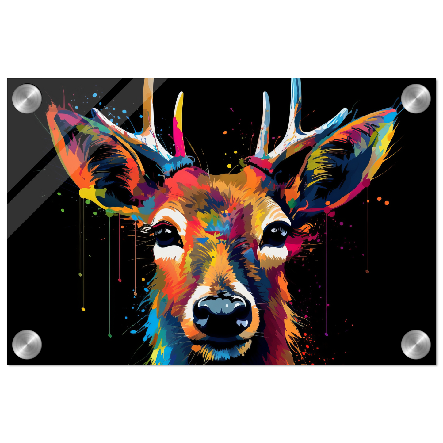 Reh Hirsch Pop-Art (WILD41)