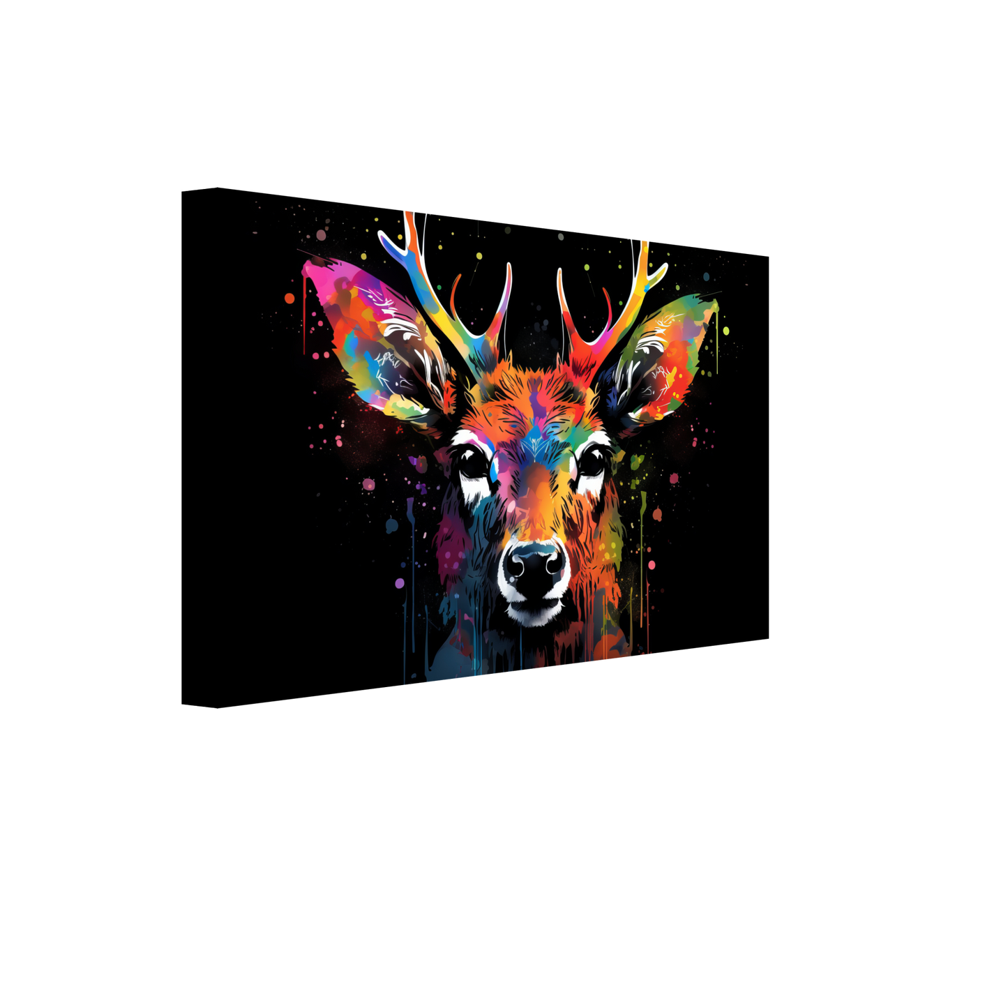 Reh Rehe Hirsch Hirsche Pop-Art (WILD42)