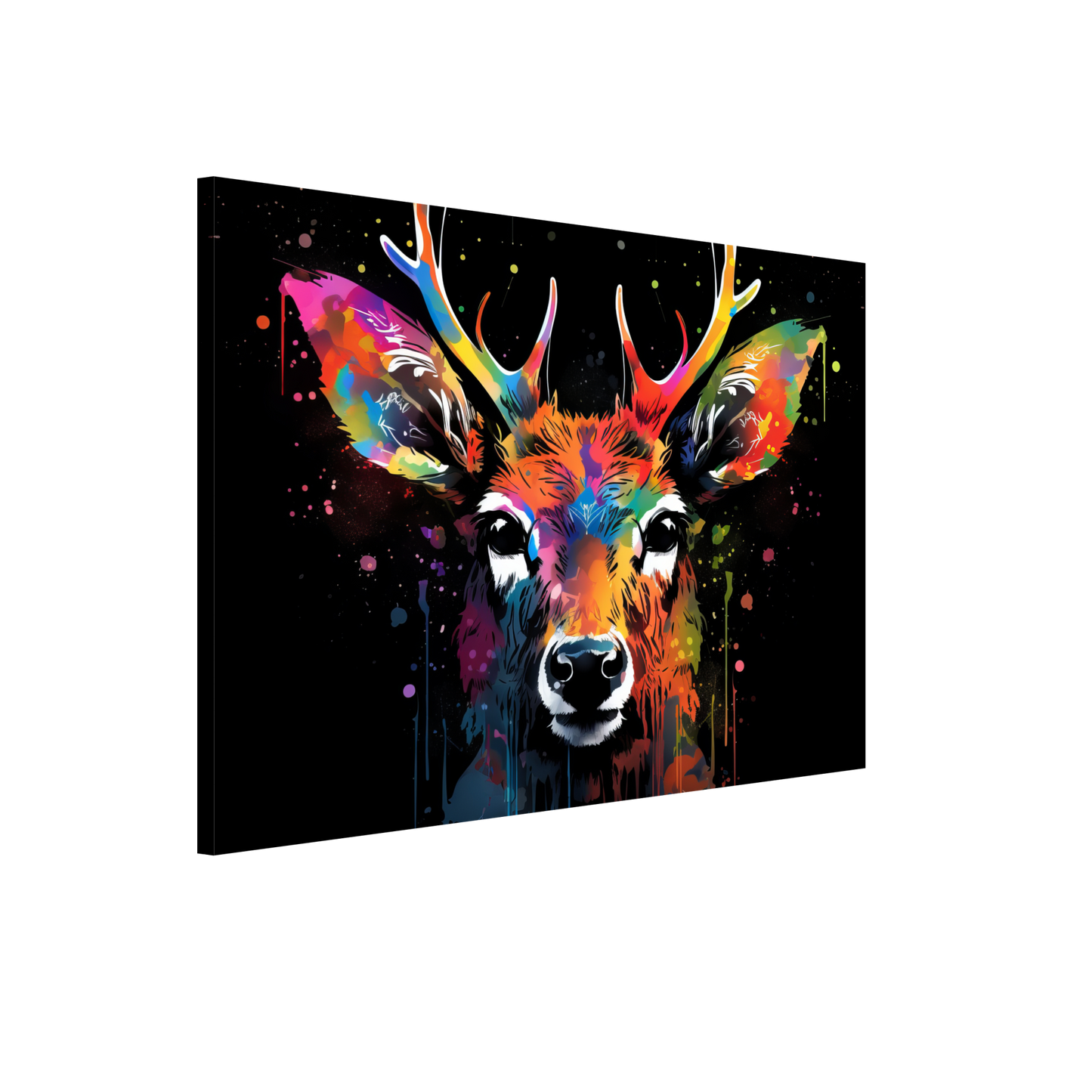 Reh Rehe Hirsch Hirsche Pop-Art (WILD42)