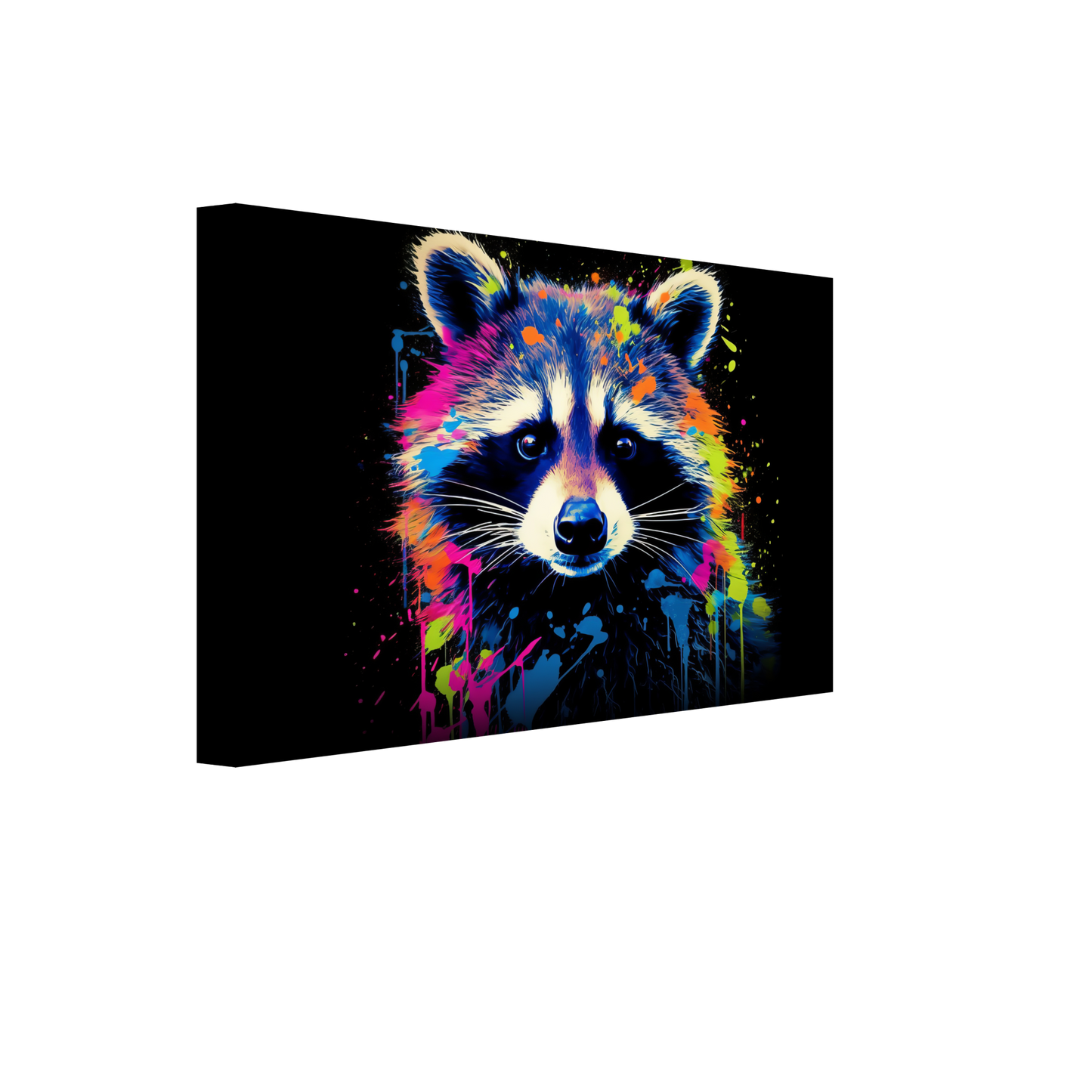 Raccoon raccoons pop art (WILD49)